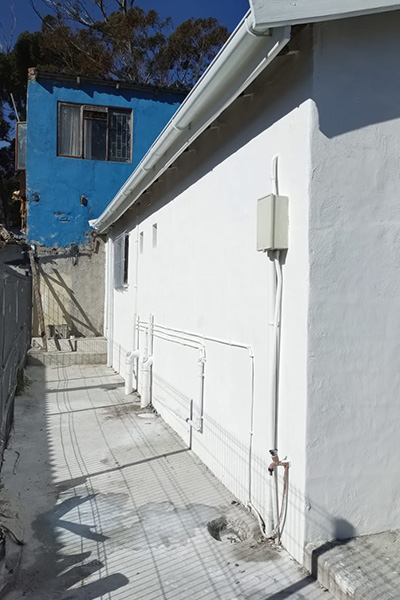 Neue Wasserleitungen für die Kinderkrippe