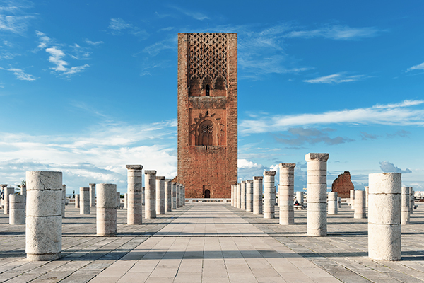 Der Hassan Turm in Rabat