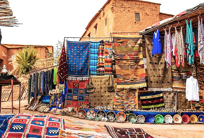 Souks in Marrakesch