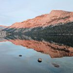 Stilles Wasser mit Blick auf die Berge, Yosemite Nationalpark. © Matt Thornhill