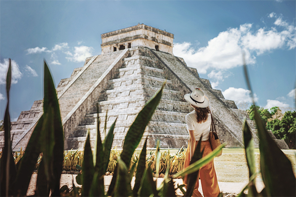 Kukulcan Pyramide in Mexiko