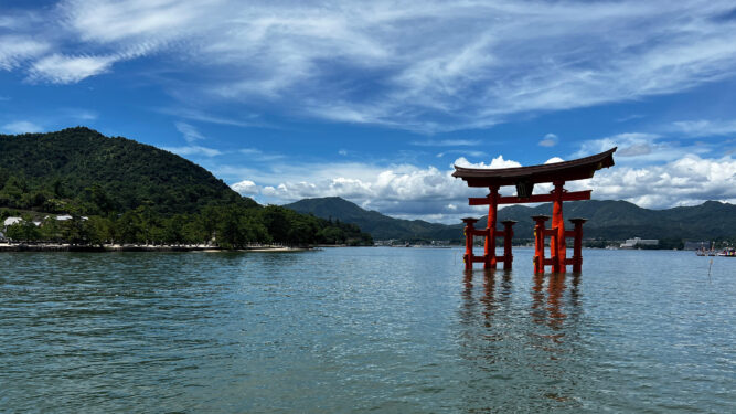 Miyajima Torii in Japan