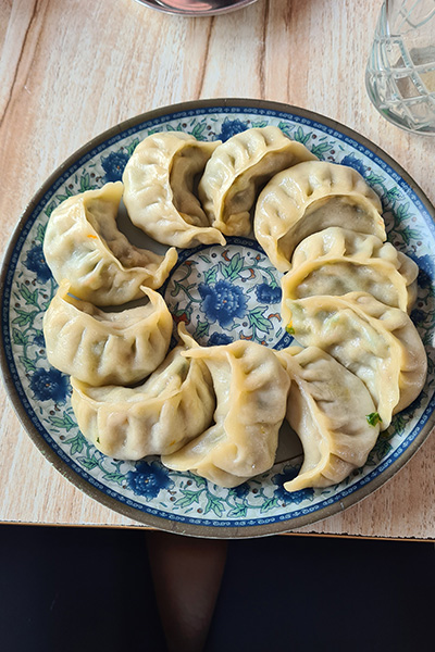 Nepalesisches Gericht Momos