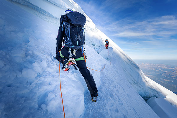 Hochtour am Mont Blanc