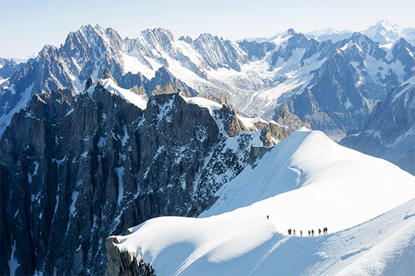 Mont Blanc Hochtouren, Frankreich