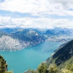 Ausblick vom Monte Baldo auf den Gardasee