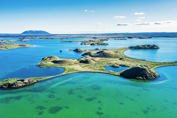 Myvatn Seenlandschaft Island