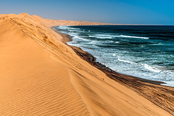 Sanddünen am Sandwich-Hafen