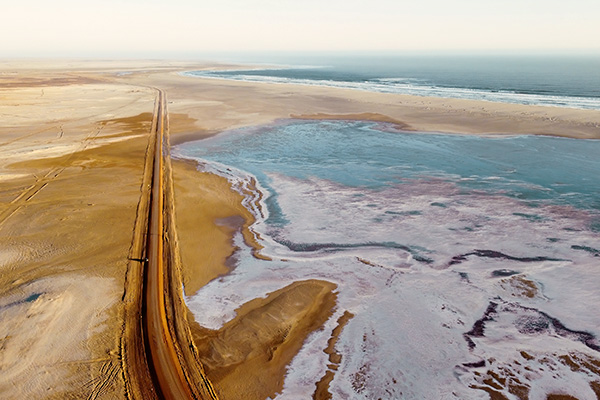 Malerische Landschaft im Sceleton Coast National Park