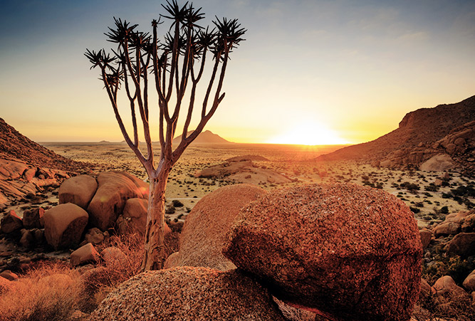 Namibia Landschaft Wüste