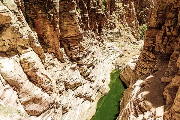 Schluchten am Olive Trail, Namibia