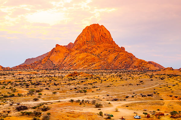 Spitzkoppe in der Abendsonne