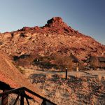 Spitzkoppe 1.728 m (das Matterhorn) von der Twyfelfontain Country Lodge