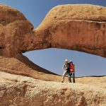 Steinbrücke bei der Spitzkoppe