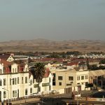 Direkt hinter Swakopmund liegt die Namibwüste
