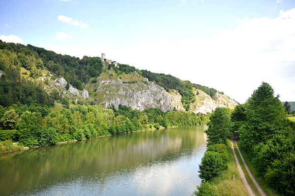 Schloss Prunn im Naturpark Altmühltal