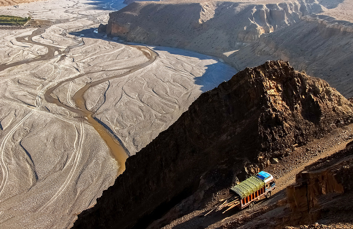 die Mustang Region in Nepal