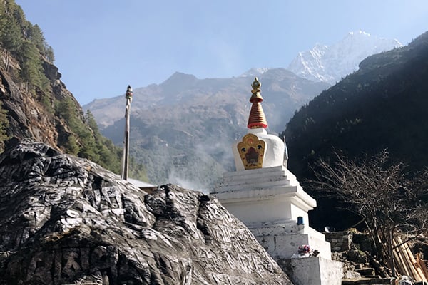 Stupa am Everest Panorama Trek