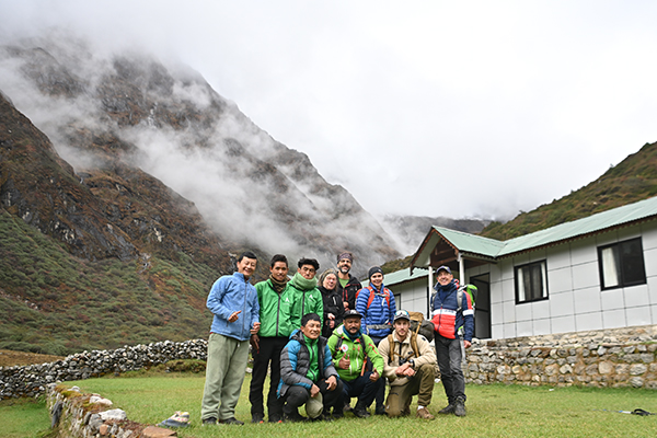 Unsere Trekkinggruppe