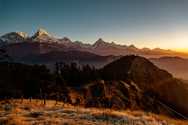  Sonnenaufgang am Mohare-Danda-Trek