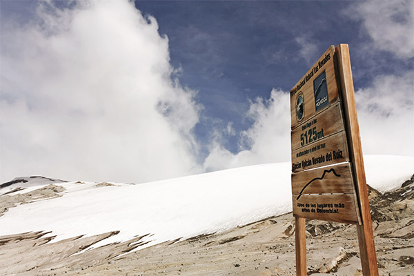 Nevado del Ruiz, Kolumbien