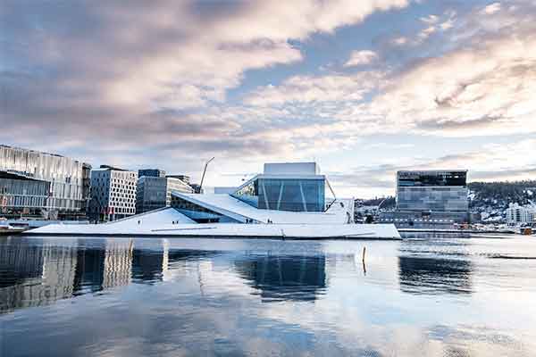 Das Opernhaus in Oslo