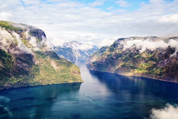 Sognefjord in Norwegen