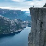 Blick auf den Preikestolen