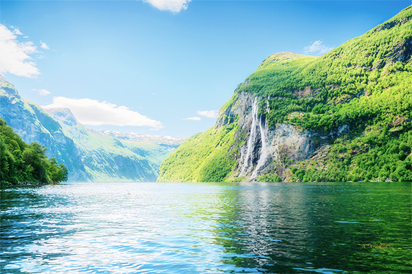 Ausblick auf den Geirangerfjord