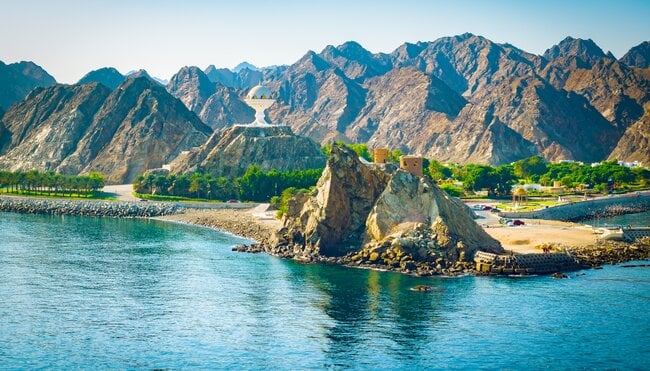 Landschaft im Oman