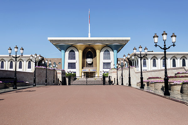 Sultanspalast Qasr al Alam, Muscat Oman