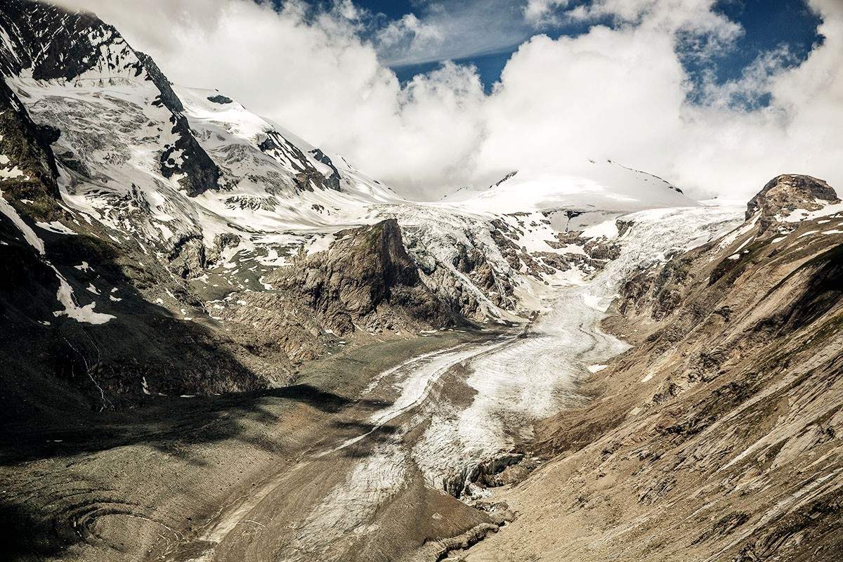 Großglockner und die Pasterze