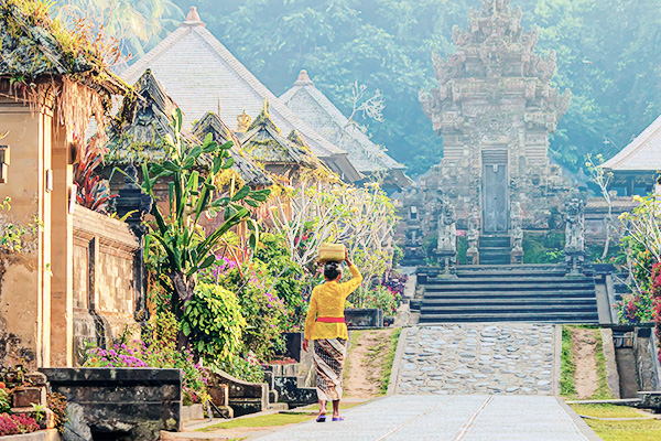 Dorf Penglipuran in Bali