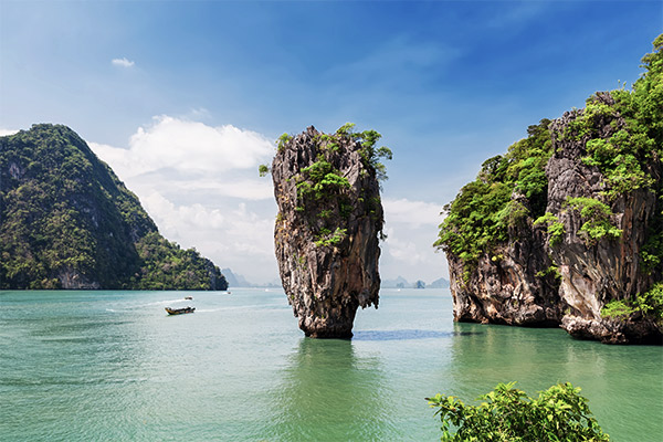 Felsformationen Phang Nga Bay, Thailand