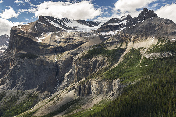 Präsidentengletscher im Yoho Nationalpark, Kanada