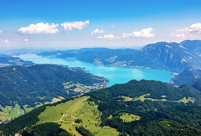 Mondsee im Salzkammergut