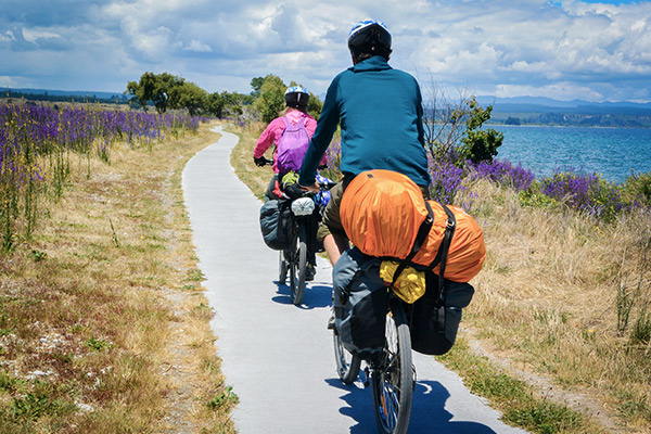 Radtour mit Gepäck