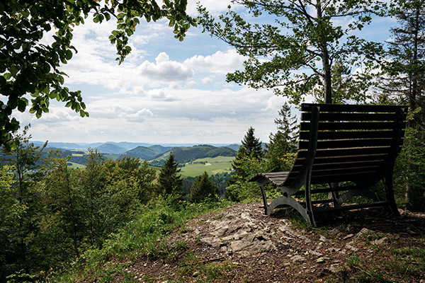 Aussichtsplatz am Rothaarsteig