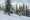 Wanderer mit Rucksack im Schnee