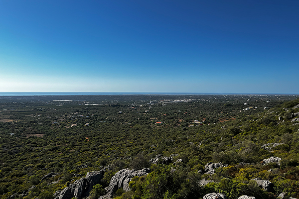Blick vom Aussichtpunkt Cerro de Cabeca