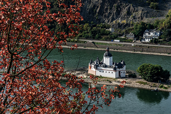 Schloss Pfalzgrafenstein am Rheinsteig