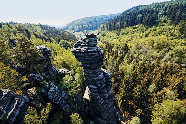 Blick auf die Herkulessäulen