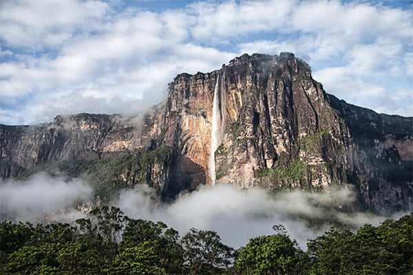 Wasserfall Salto Angel, Südamerika