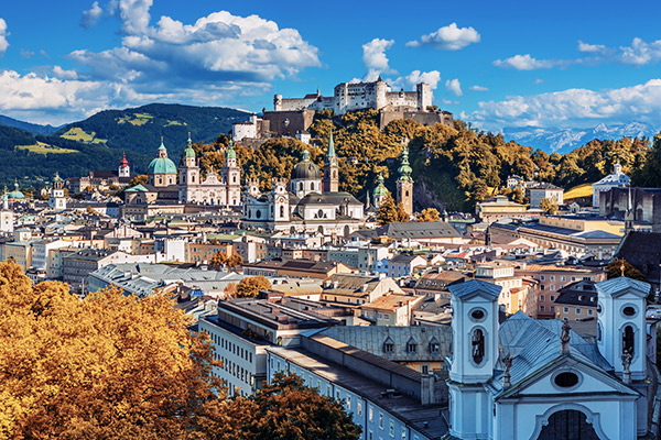 Skyline von Salzburg