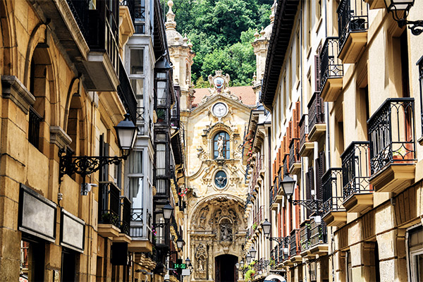 San Sebastián, Nordspanien