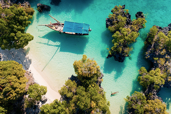 Strand Sansibar, Tansania