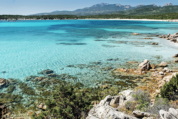 Strand Petra Ruja an der Costa Smeralda