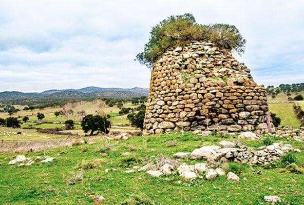 Typische Nuraghe, Sardinien