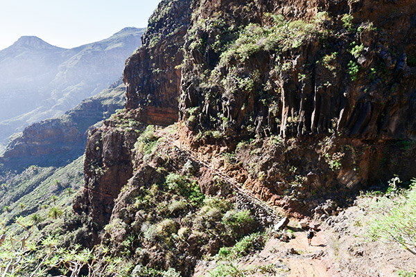 Schlucht Guarimiar auf La Gomera