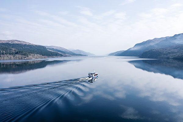 Loch Ness - eine der top Sehenswürdigkeit in Schottland